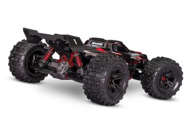 Preview: TRAXXAS SLEDGE 4X4 BELTED ROT 1/8 MONSTER-TRUCK RTR BRUSHLESS, OHNE AKKU/LADEGERÄT